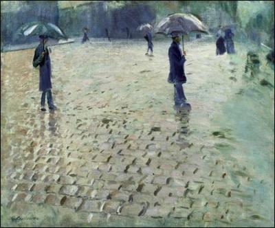 Rue de Paris, jour de pluie