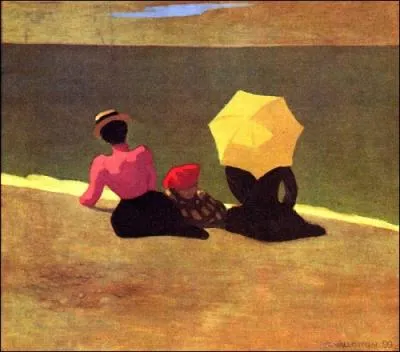 Sur la plage, 1899