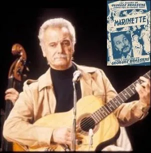 Dans le dernier couplet de la chanson   Marinette   de Georges Brassens . Quel objet donne un air con ?