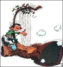 Gaston a aussi un ct mlomane. Comment s'appelle cette invention trs bruyante ?