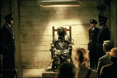 Pourquoi Edouard Delacroix brle-t-il pendant son excution ?