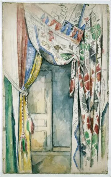 Qui a peint  Les rideaux  ?