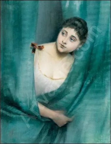 Qui a peint  Le rideau  ?