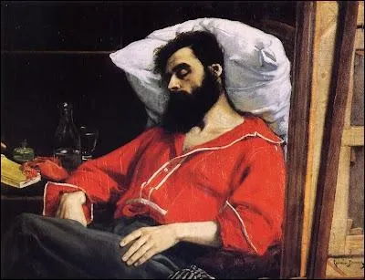 Le convalescent, 1861
