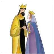 Comment s'appelle le roi qui a organis une fte pour la naissance de sa fille ?