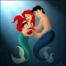 Comment s'appelle la fille et le mari de Ariel la petite sirne ?