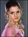 Pour quelle occasion Hermione porte-t-elle cette robe ?