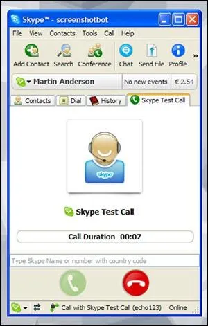 Est-ce vrai qu'il faut faire un  test call  avant de commencer ?