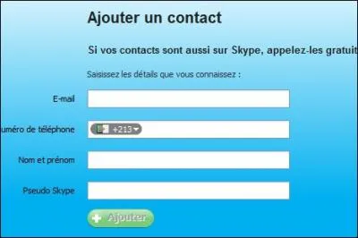 Comment fait-on pour ajouter des amis dans Skype ?