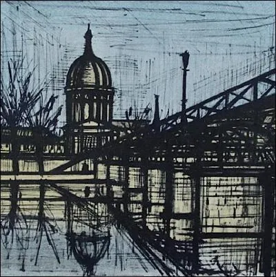 A quel peintre doit-on   Paris, le pont des Arts   ?