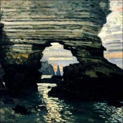   La porte d'Amont  Etretat   est une oeuvre de quel peintre ?