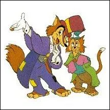 Comment se nomment les deux escrocs qui obligent Pinocchio  ne pas aller  l'cole ?