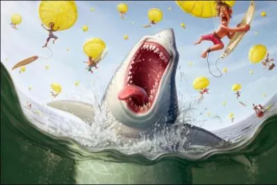 Il a tellement d'apptit qu'il arrive  couler un bateau !