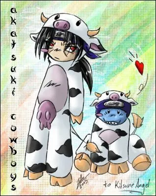 Naruto a-t-il dj vu Itachi et Kisame en vaches ?