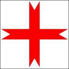 Voici une des nombreuses croix de l'Ordre...