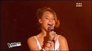 Quelle chanson chantait-elle sur cette photo ?