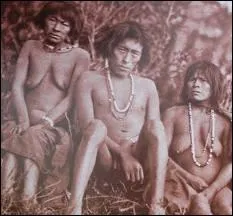 Les Yaghans vivaient nus, malgr le climat, en Terre de Feu !