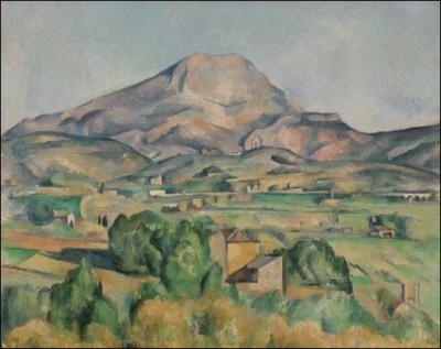 Qui a peint  La montagne Sainte-Victoire  ?