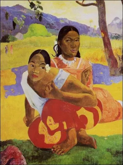 Qui a peint  Nafea Faa Ipoipo  ou  Quand te maries-tu ?   ?