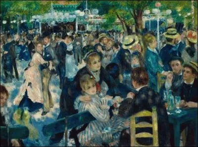Qui a peint  Le bal du Moulin de la Galette  ?