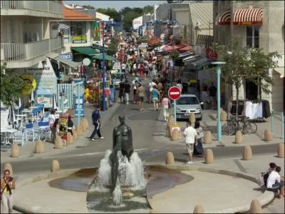 Quel est le nom de cette avenue qui mne  la Baigneuse ?