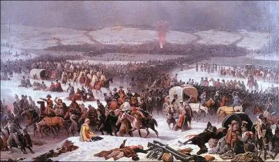 Lourde dfaite napolonienne. C'est la...