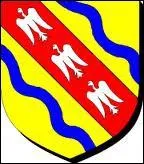 Voici le blason du dpartement. Selon vous,  quoi correspond les deux bandes bleues sinueuses ?