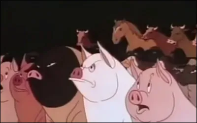 "Tous les animaux sont égaux, mais il y a des animaux qui sont plus égaux que d'autres", est de :