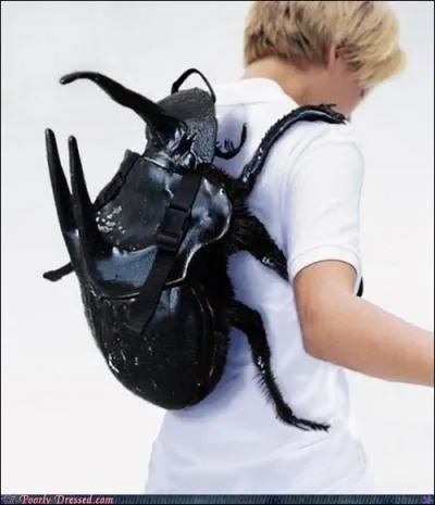 Avec ce genre de sac  dos, il est presque sr que... ?