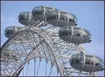 Comment se nomme la grande roue gante qui surplombe la Tamise et construite pour fter le nouveau millnaire ?