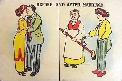 Ces quelques mots conviennent bien  la situation, vue du ct masculin !