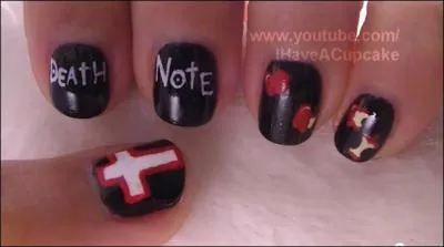 Quel manga s'est invit sur ces ongles ?