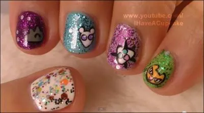 Quel manga s'est invit sur ces ongles ?