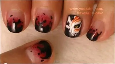 Quel manga s'est invit sur ces ongles ?