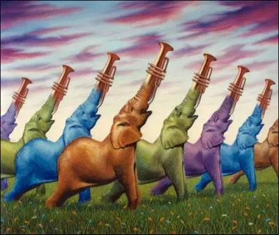 Voici Elphants de Philip Straub, dont la joie semble presque sortir du film ?