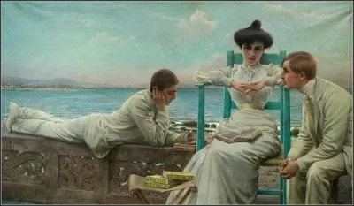 Vittorio Matteo Corcos a peint cette oeuvre, laquelle fait irrmdiablement penser  ?