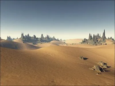 Dans quel pays se situe ce paysage qu'on dirait d'une autre plante ?