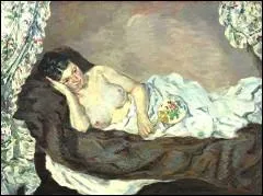 Femme nue couche, 1872