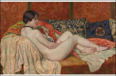 Modle au repos, Maud