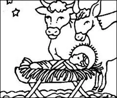 Quelle est la couleur de l'ne qui accompagne le boeuf dans le titre d'un chant de Nol ? ... Entre le boeuf et l'ne...