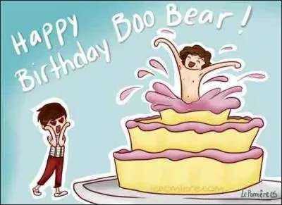 Qui a dit :  Si j'tais de la nourriture, j'aimerais tre un gteau d'anniversaire parce qu'on fterait chaque nouvelle anne avant de me manger  ?