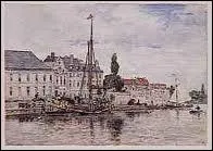 Qui a peint  Canal  Bruxelles  ?