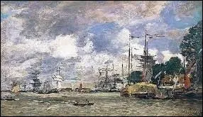 Qui a peint  Anvers, bateaux sur l'Escaut  ?