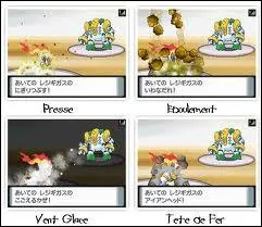 Quel Pokmon peut apprendre l'attaque   Eboulement   en montant en niveau ?