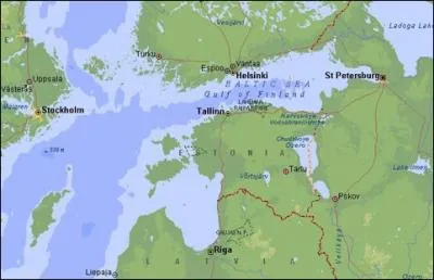 Le golfe de Finlande est une dpendance de la mer Baltique et spare la Finlande de l'Estonie. Quel fleuve russe, issu du lac Ladoga, y a-t-il son embouchure, aprs avoir arros St. Petersbourg ?