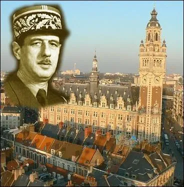 O est n Charles de Gaulle, gnral, crivain et homme d'tat franais, instigateur de la fondation de la Ve Rpublique, dont il est le premier prsident de 1959  1969