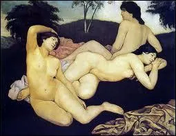 Apres le bain, les nymphes, 1908