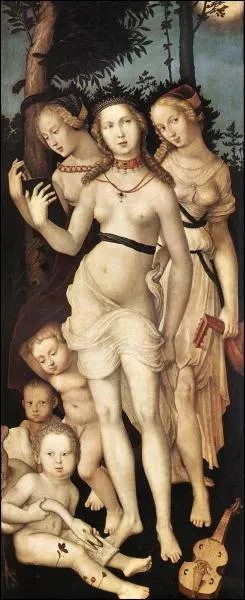 Les trois Grces, c. 1540