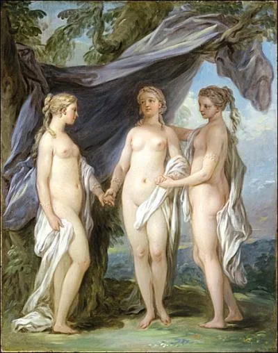 Les trois grces, 1733