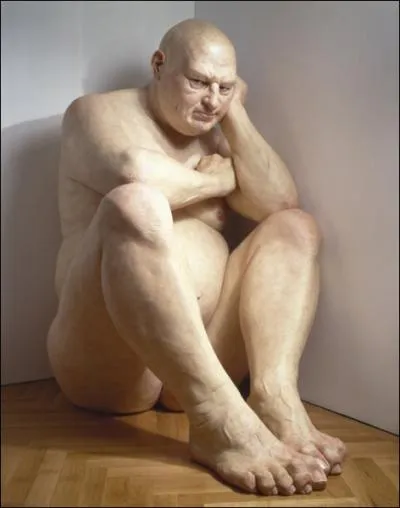 Quel est le nom de cette sculpture signe Ron Mueck ?